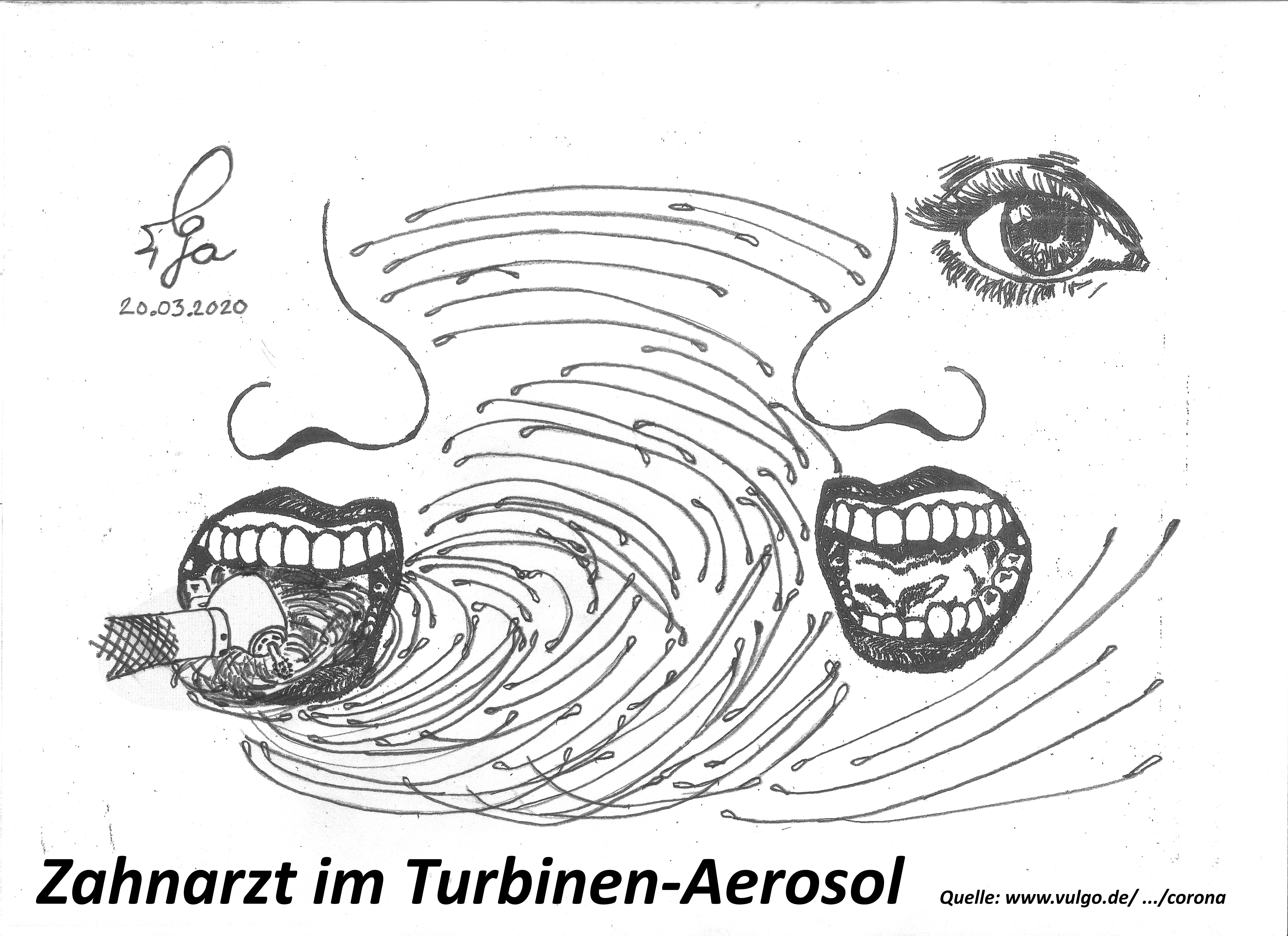 Zahnarzt ohne FFP3-Schutz